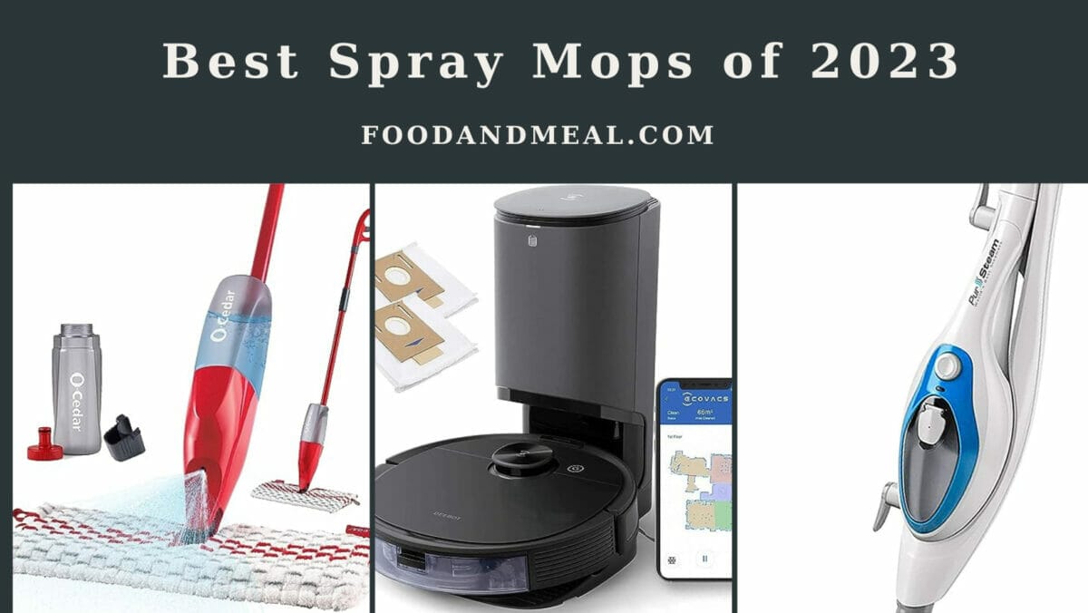 Top 10 Cutting-Edge Spray Mops For Effortless Cleaning In 2023