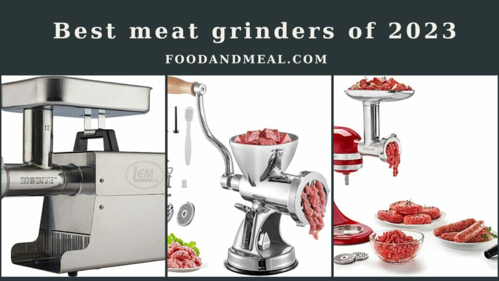 The 6 Best Meat Grinders Of 2024, According Experts 1