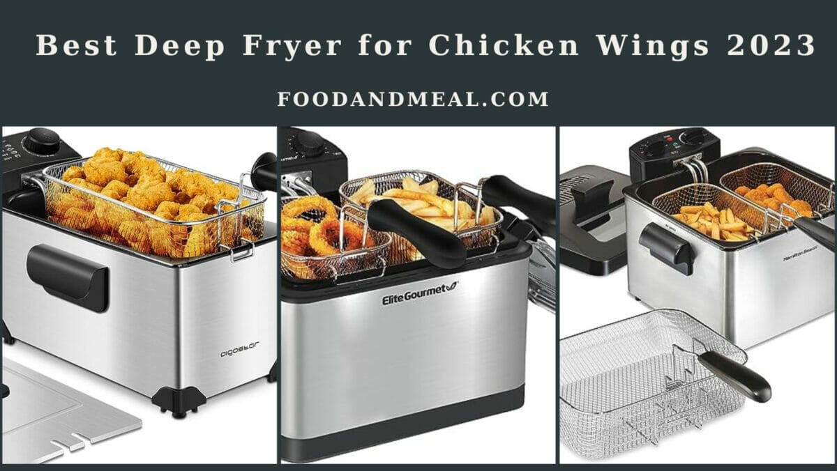 Best Deep Fryer For Chicken Wings 2023