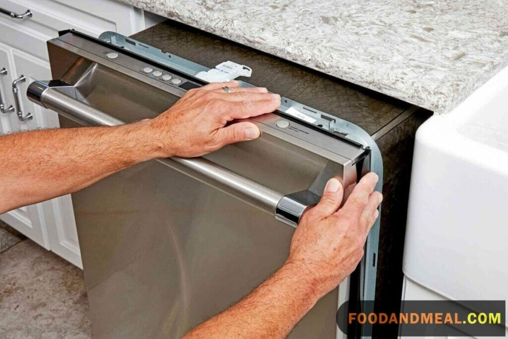 How To Pull Out A Dishwasher To Clean Behind-It