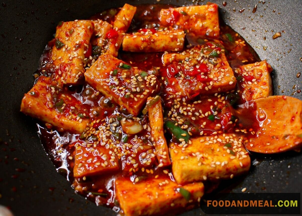 Braised Tofu