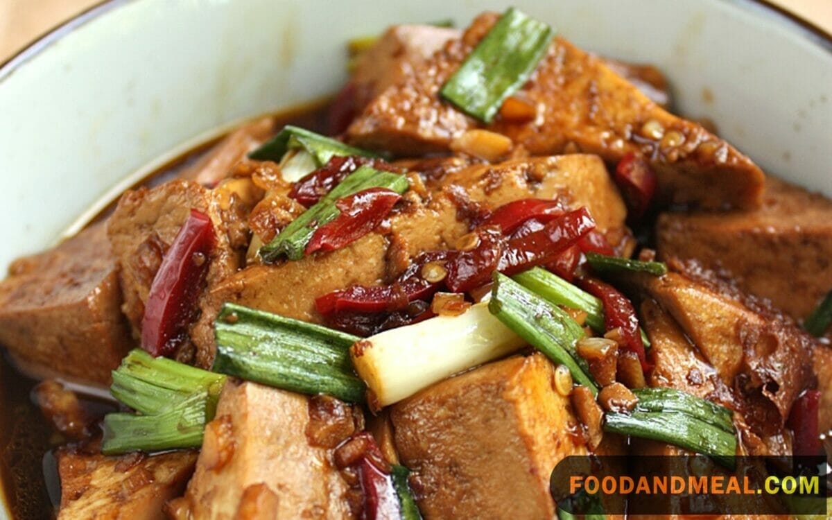 Braised Tofu