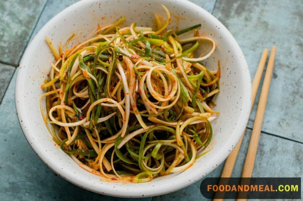 Delicious Scallion Salad Korean Recipe: A Fresh Twist On Greens 2