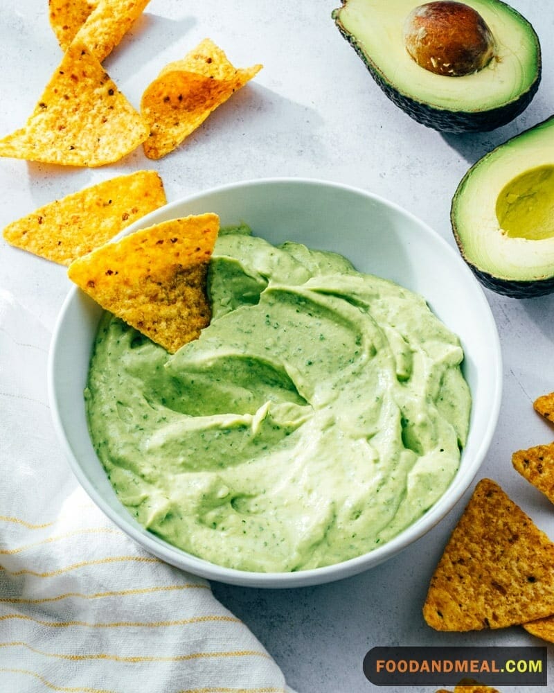 Easy Avocado Dip By Blender: A Smooth And Irresistible Appetizer 2