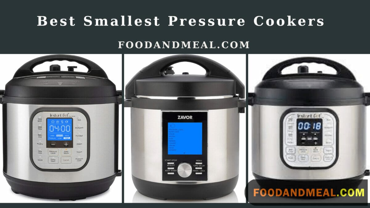The Best Smallest Pressure Cookers To The Rescu