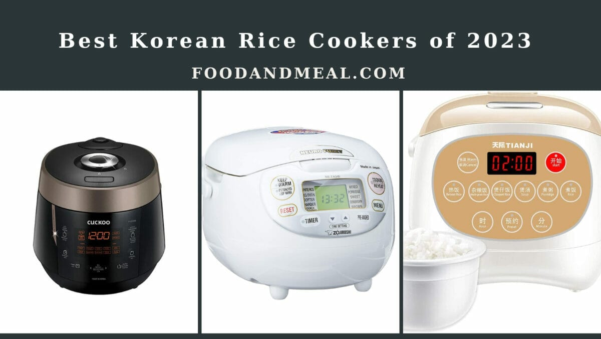 Best Korean Rice Cookers Of 2023