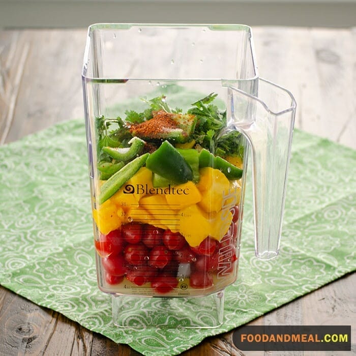 Mango Salsa By Blender