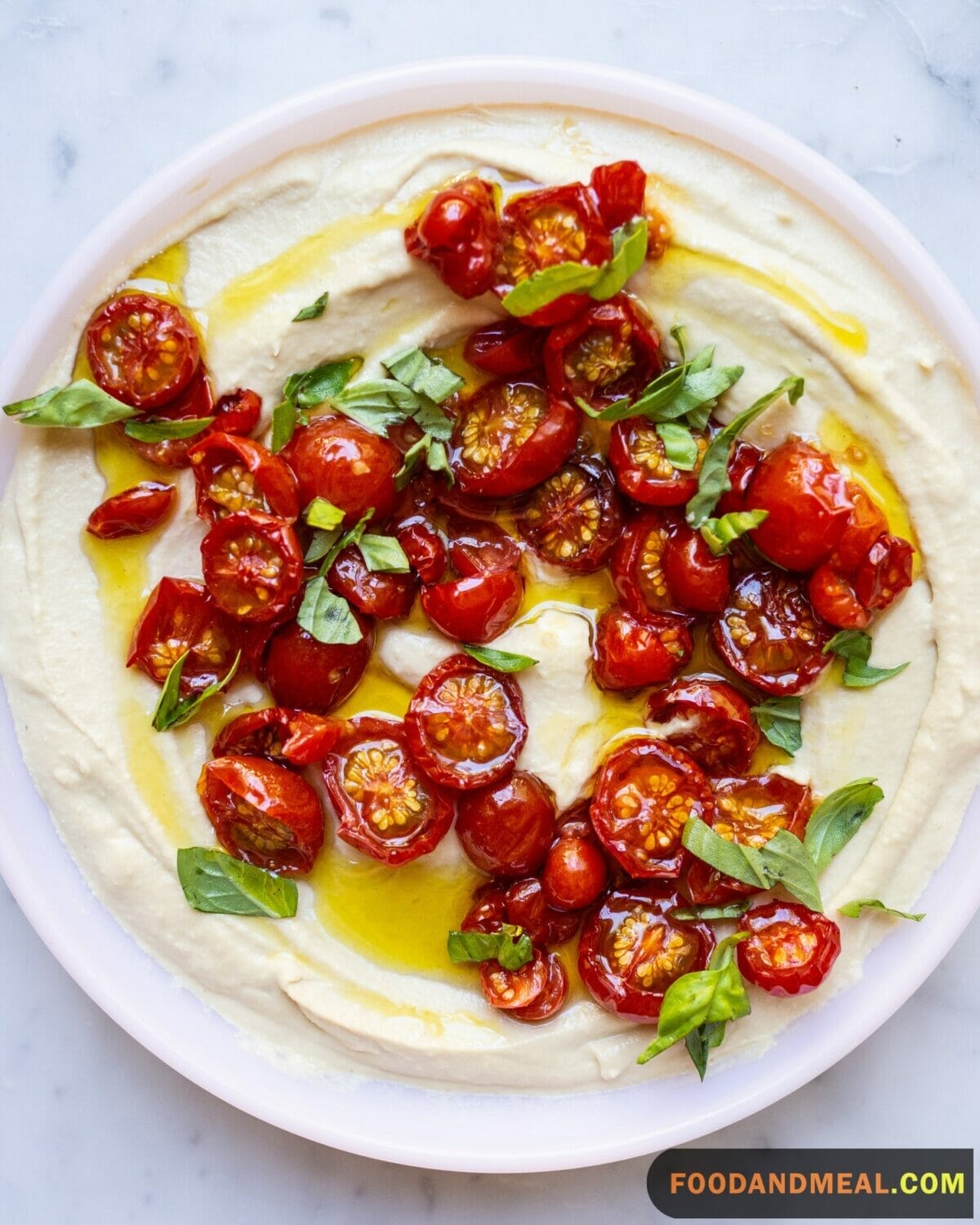 Blending Brilliance: Tomato Chickpeas Hummus Recipe 6