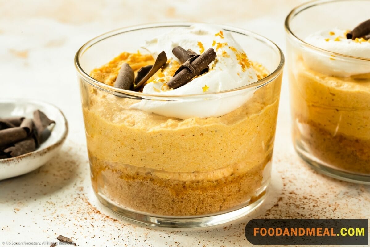 Blending Easy Pumpkin Mousse