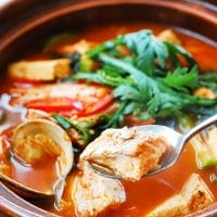 Authentic Spicy Cod Stew Recipe - Korean Comfort Food 2 Authentic Spicy Cod Stew Recipe - Korean Comfort Food 1