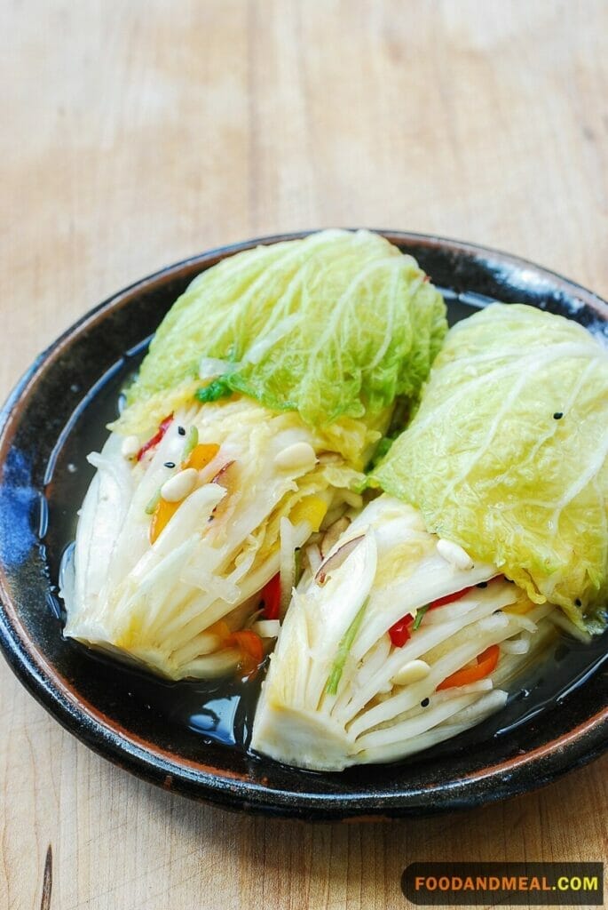 Culinary Refinement: Unveiling The Artistry Of Homemade White Kimchi 1