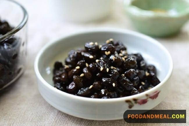 Seasoned Black Soybeans