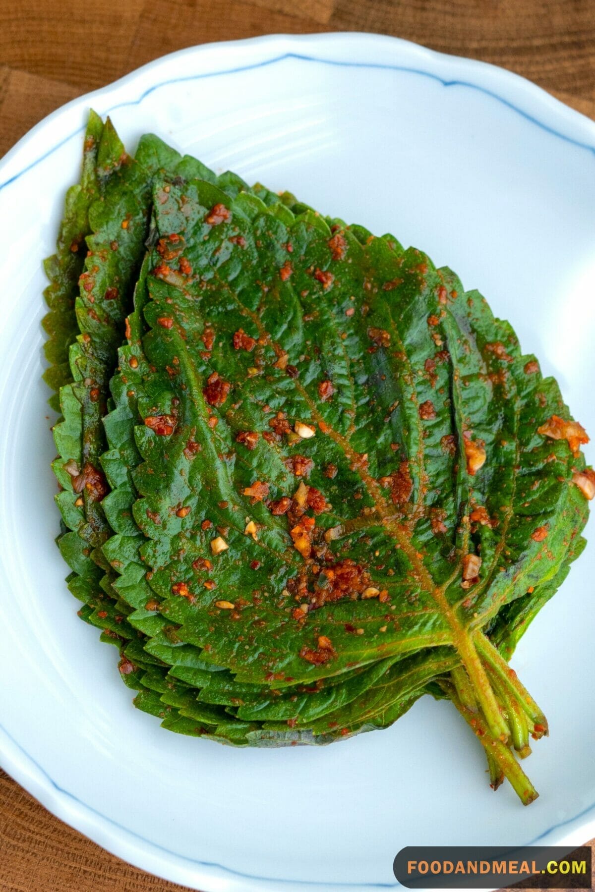  Pickled Perilla Leaves