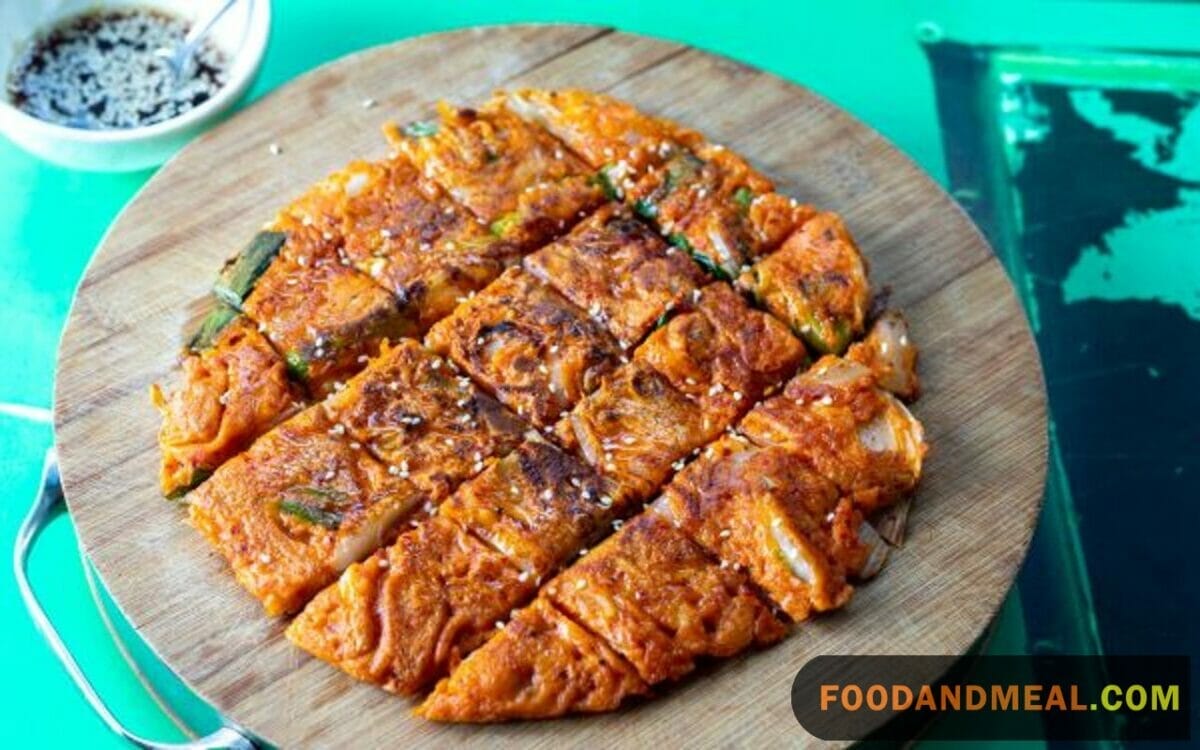 Kimchi And Bacon Pancakes