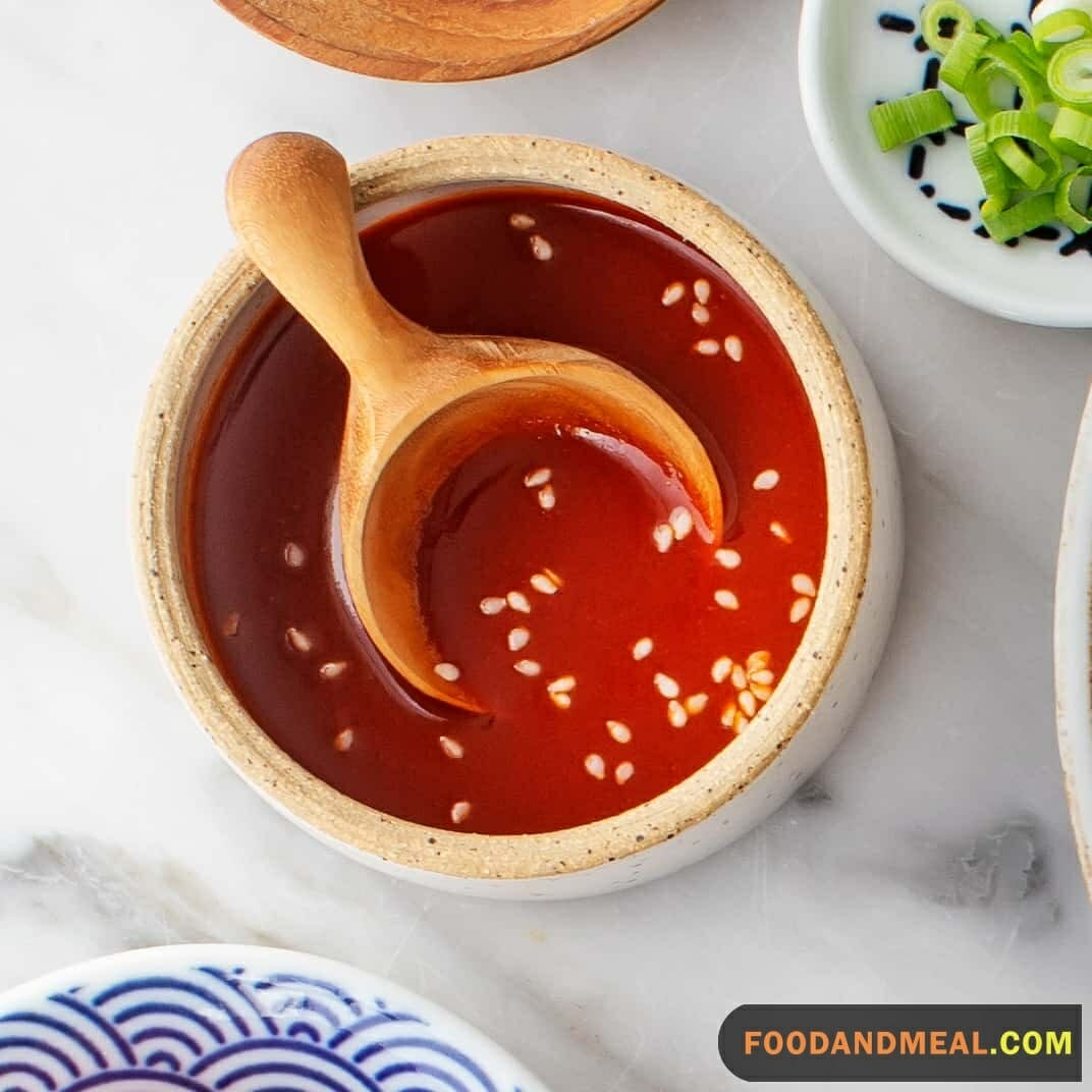 Sweet And Spicy Dipping Sauce