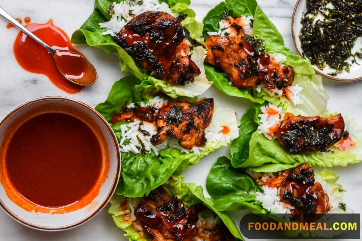 Lettuce Wrap Sauce