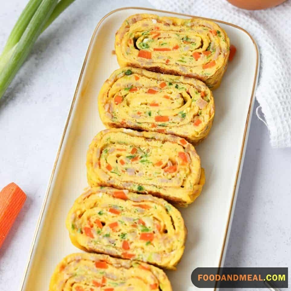 Elevate Your Breakfast Game With A Flavorful Rolled Omelet 4