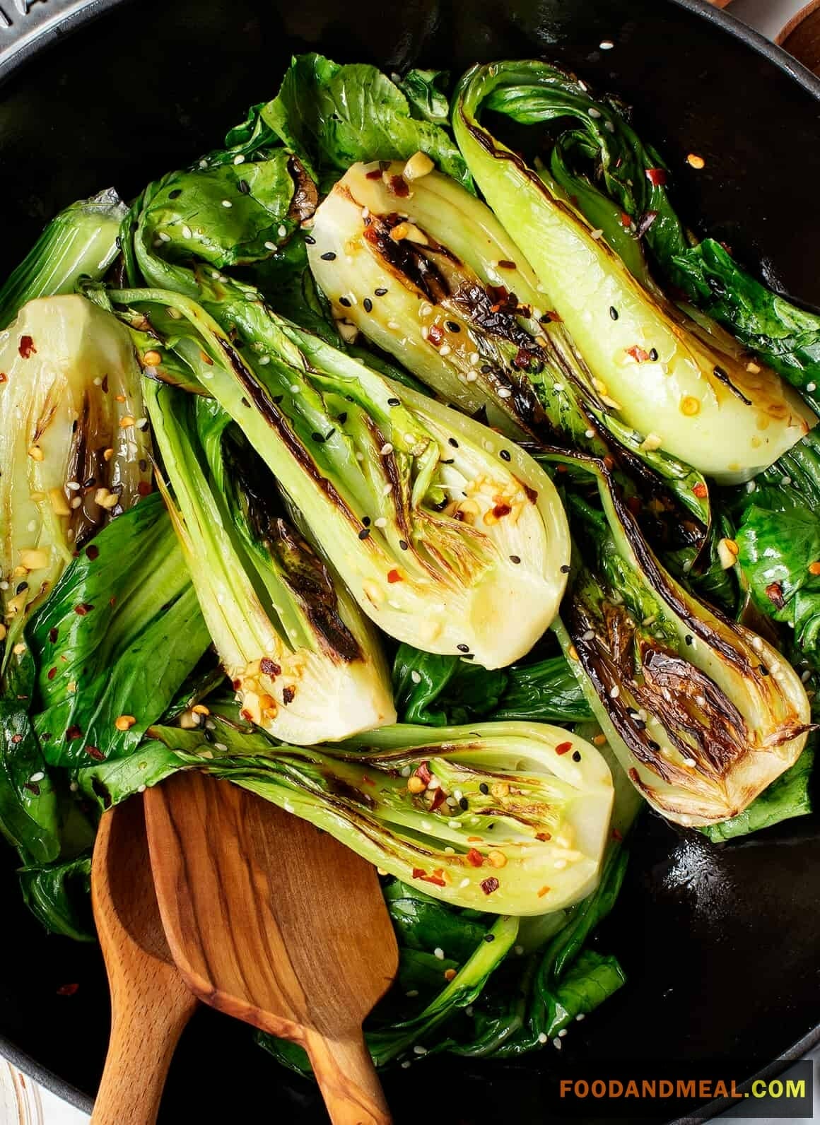 Seasoned Baby Bok Choy