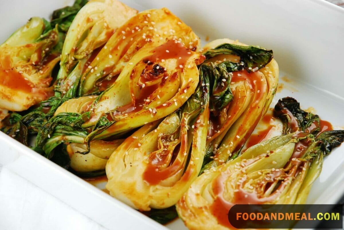 Seasoned Baby Bok Choy