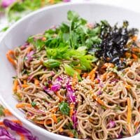 Taste The Rainbow With Colorful Cold Soba Salad 1