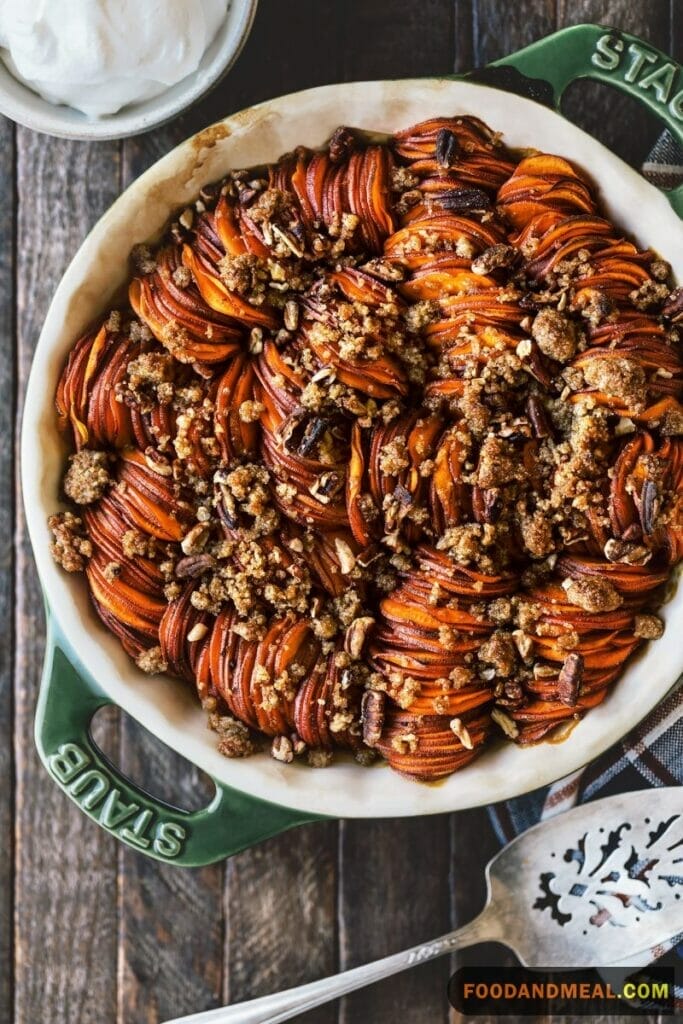 Irresistible Candied Sweet Potatoes With Walnuts: A Sweet Symphony 3