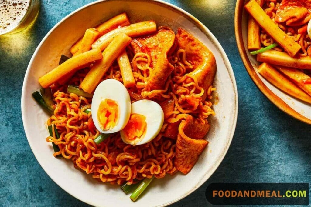 Spice Up Your Palate: A Culinary Adventure With Ramen And Spicy Rice Cakes 2