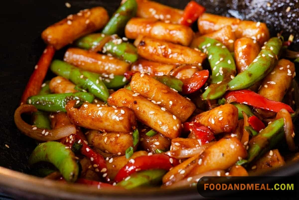 Spicy Stir-Fried Rice Cakes