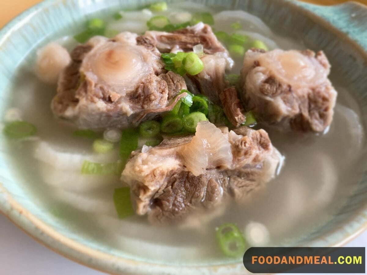  Beef Oxtail Soup