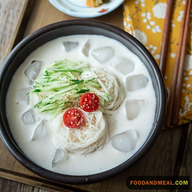 Authentic Korean Cold Soybean Noodles Recipe Unveiled 7 Cold Soybean Noodles