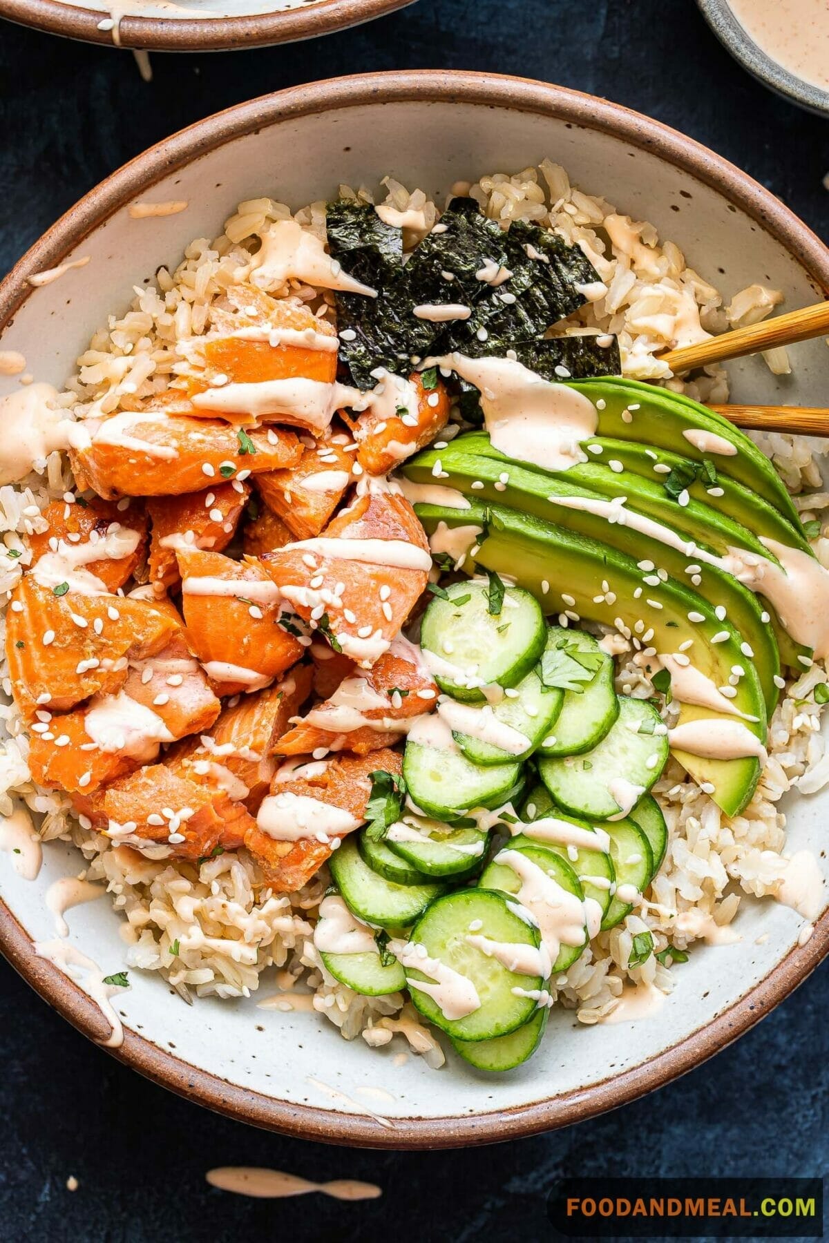 Mixed Rice With Sashimi
