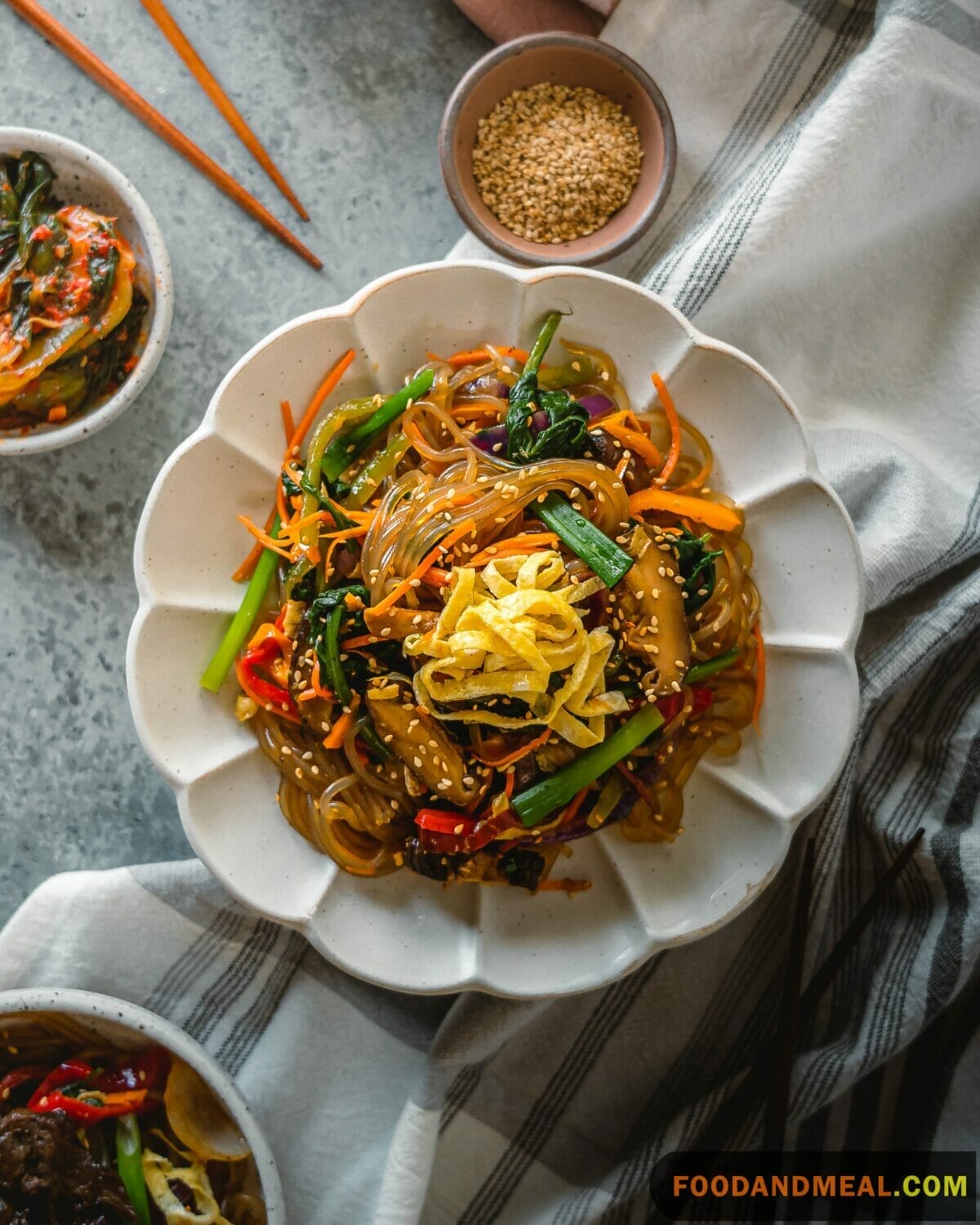 Stir-Fried Sweet Potato Noodles