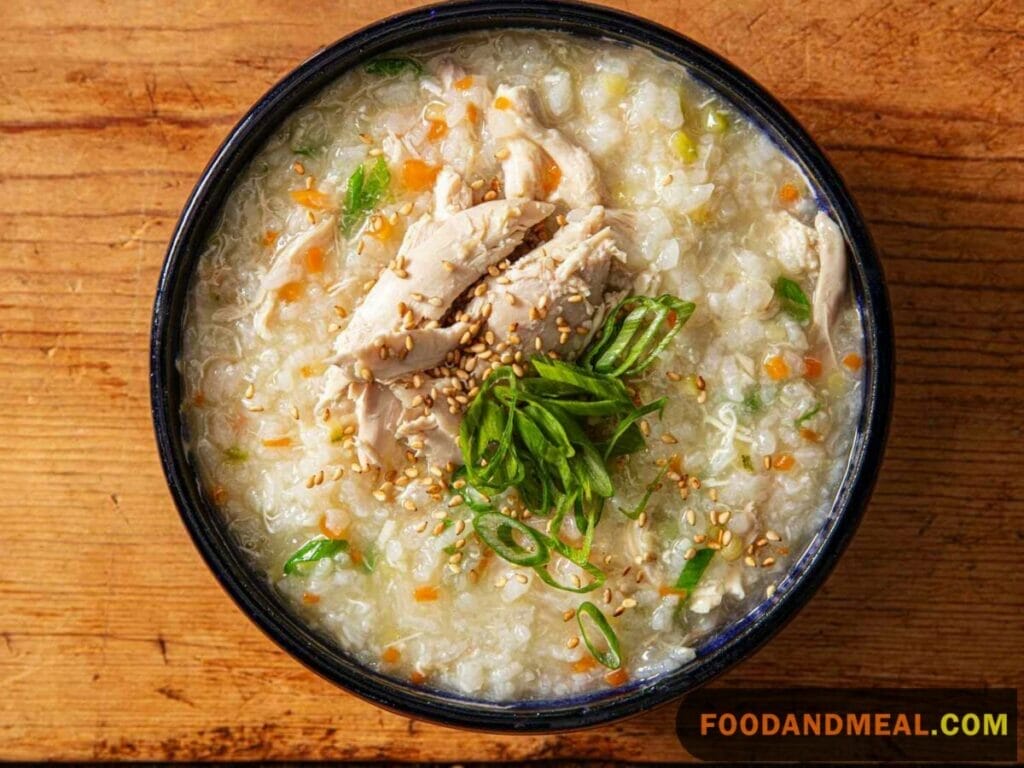 Authentic Korean Chicken And Rice Porridge Recipe - A Comforting Delight! 1