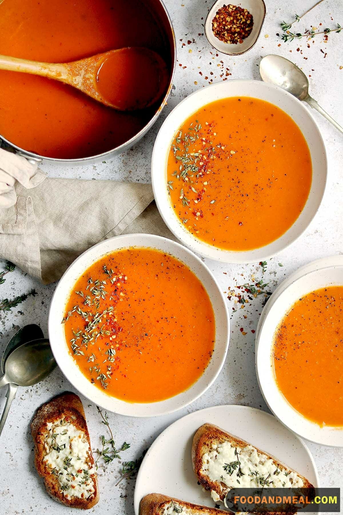 Tomato Pepper Soup By Blender