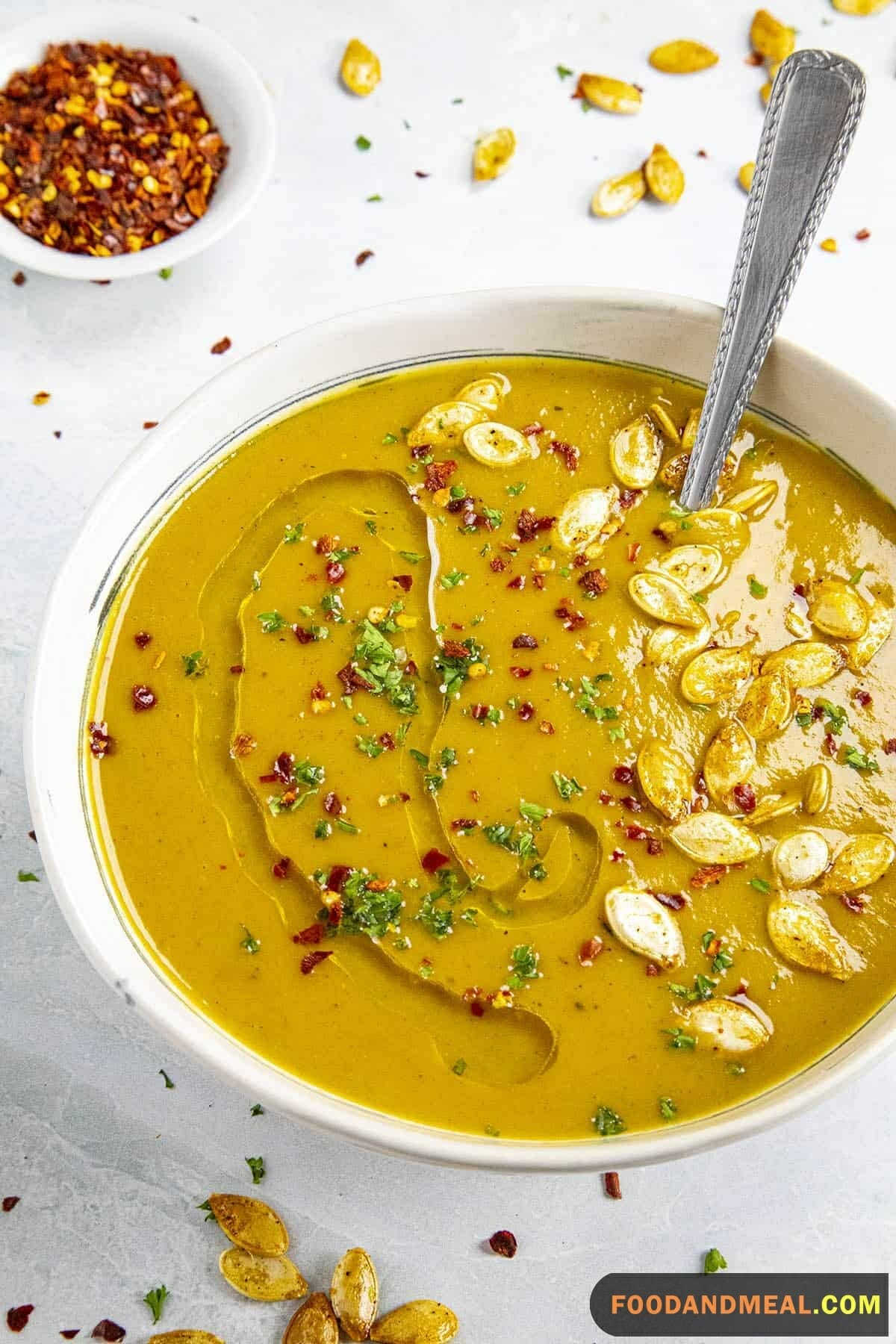 Spicy Squash Soup By Blender