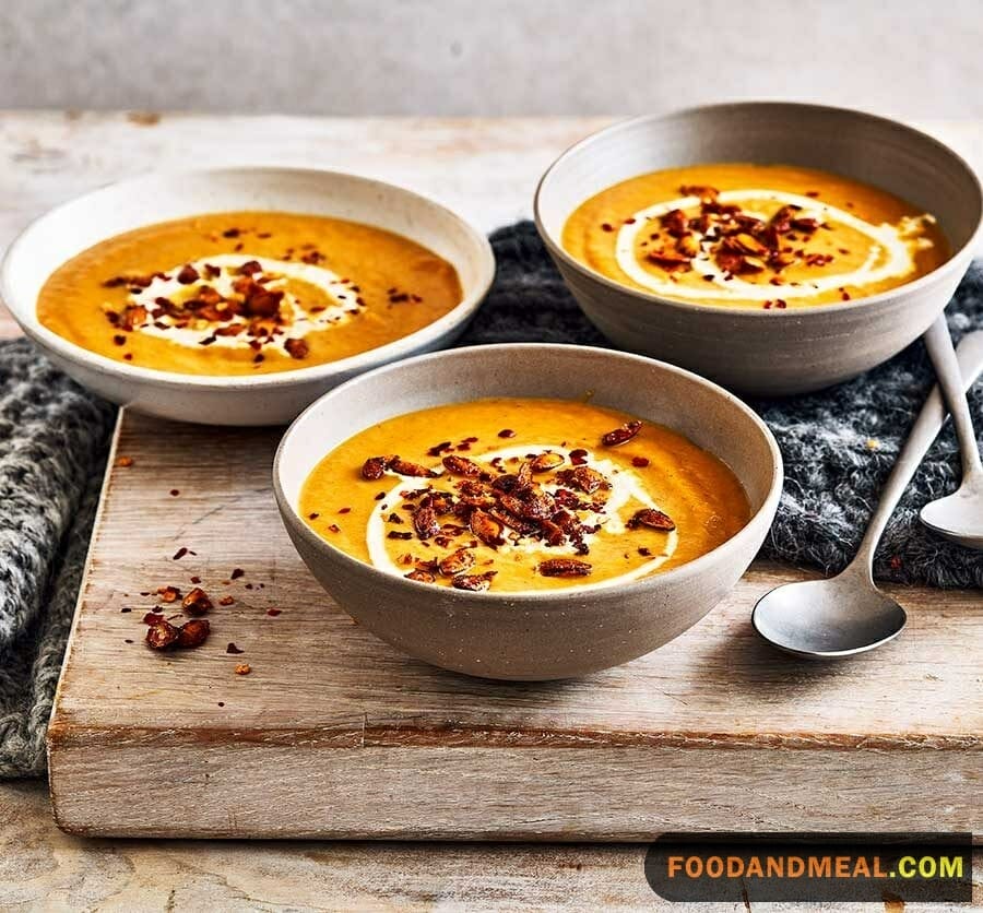 Spicy Squash Soup - A Bowl Of Fiery Goodness 1