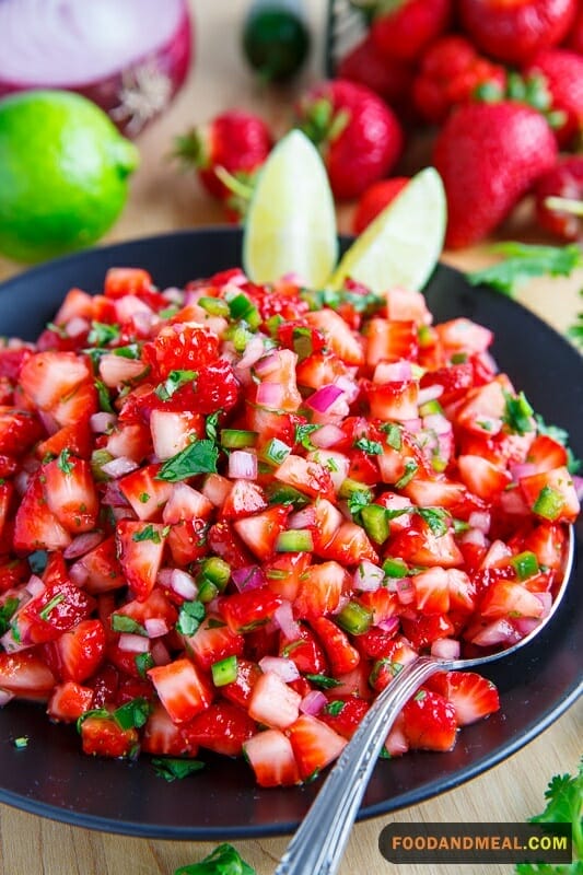 Strawberry Salsa By Blender