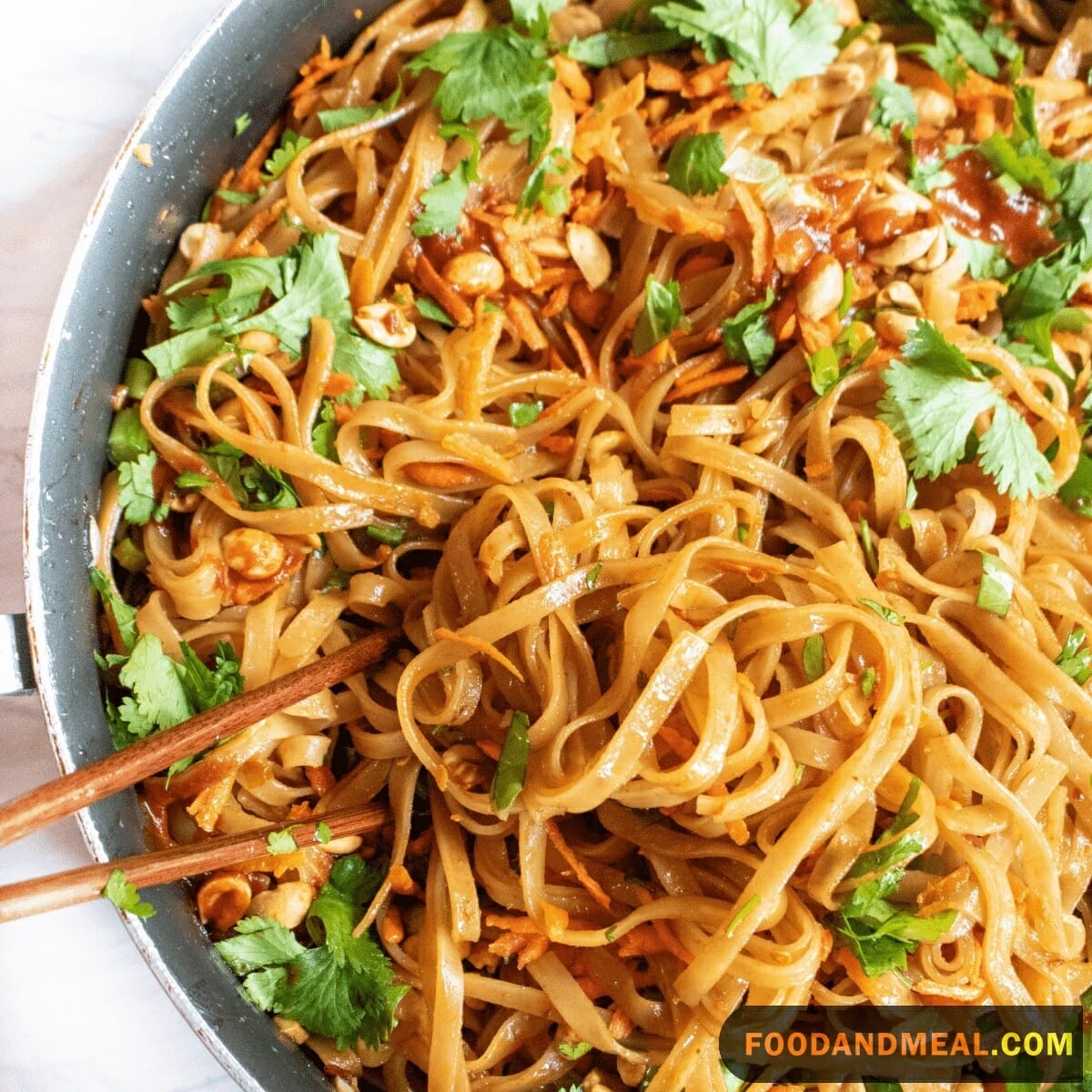 Spicy Thai Breakfast Noodles