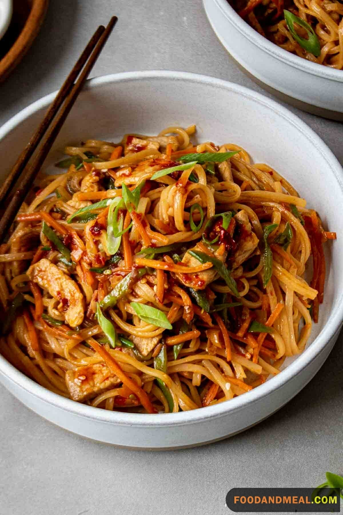 Spicy Thai Breakfast Noodles