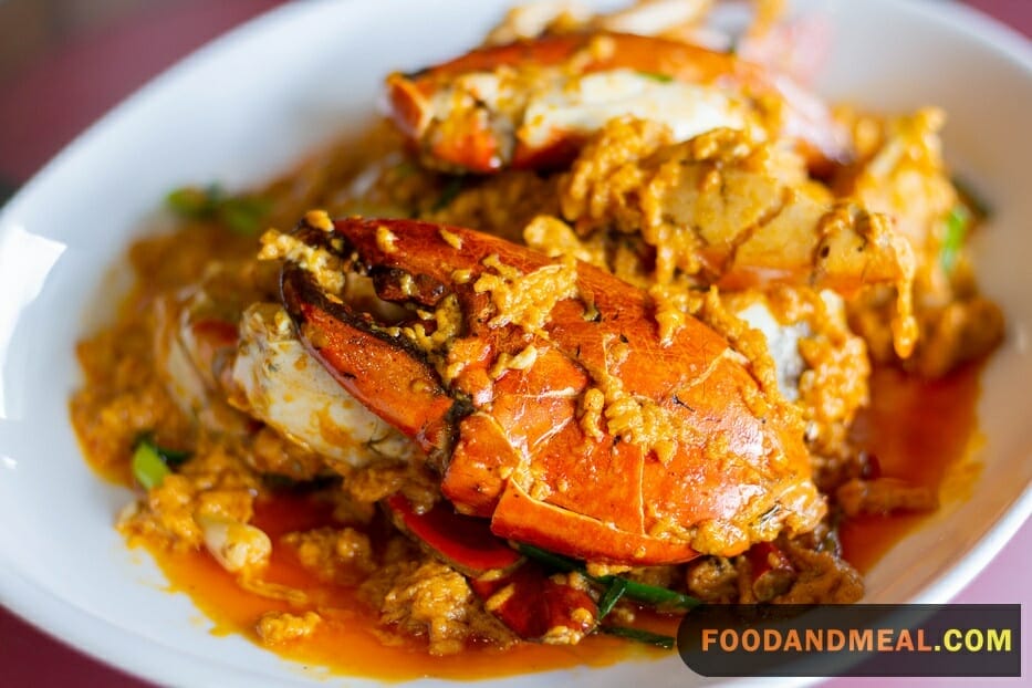 Thai Curry Mud Crab