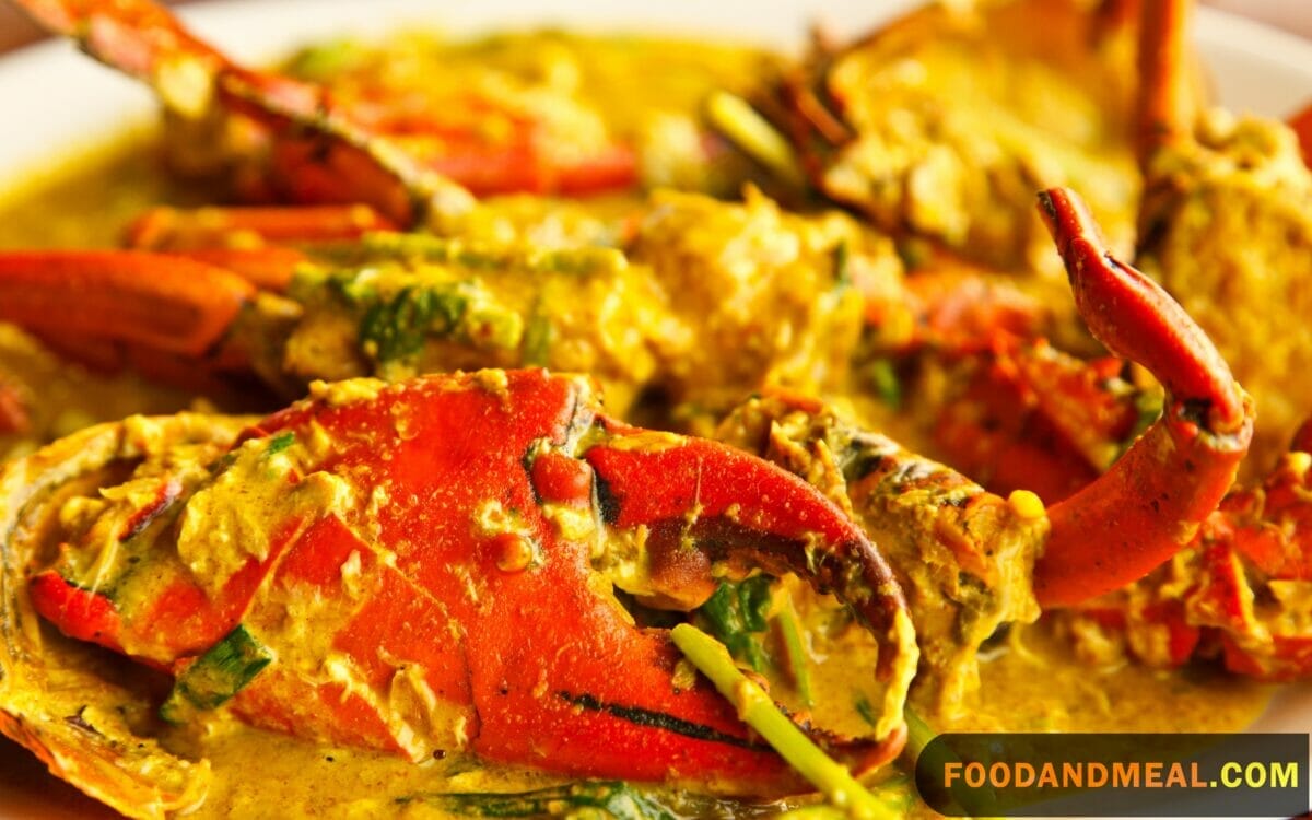 Thai Curry Mud Crab