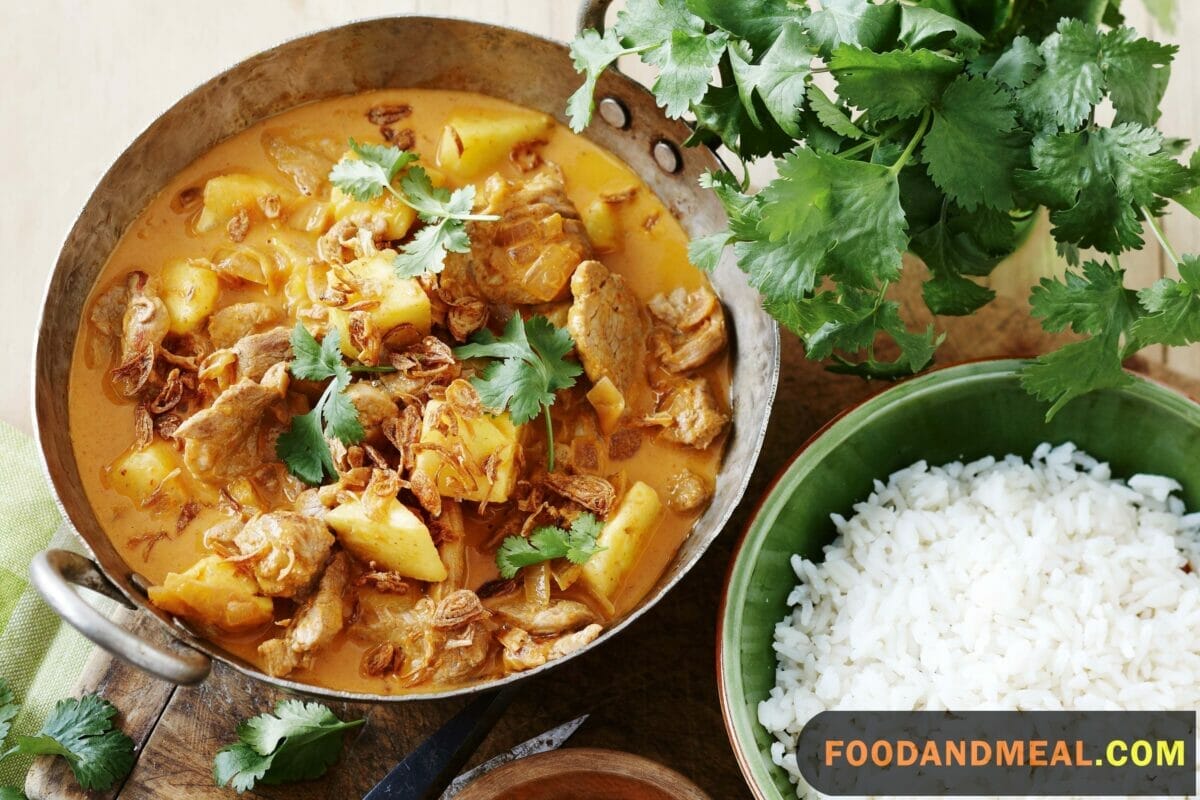 Thai Pork And Peanut Curry