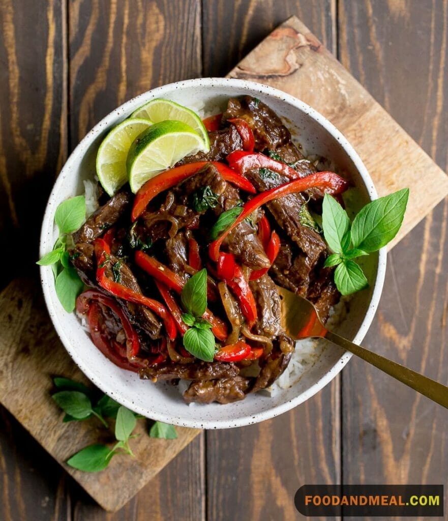 Sizzling Thai Beef Stir-Fry: A Flavorful Culinary Journey 3