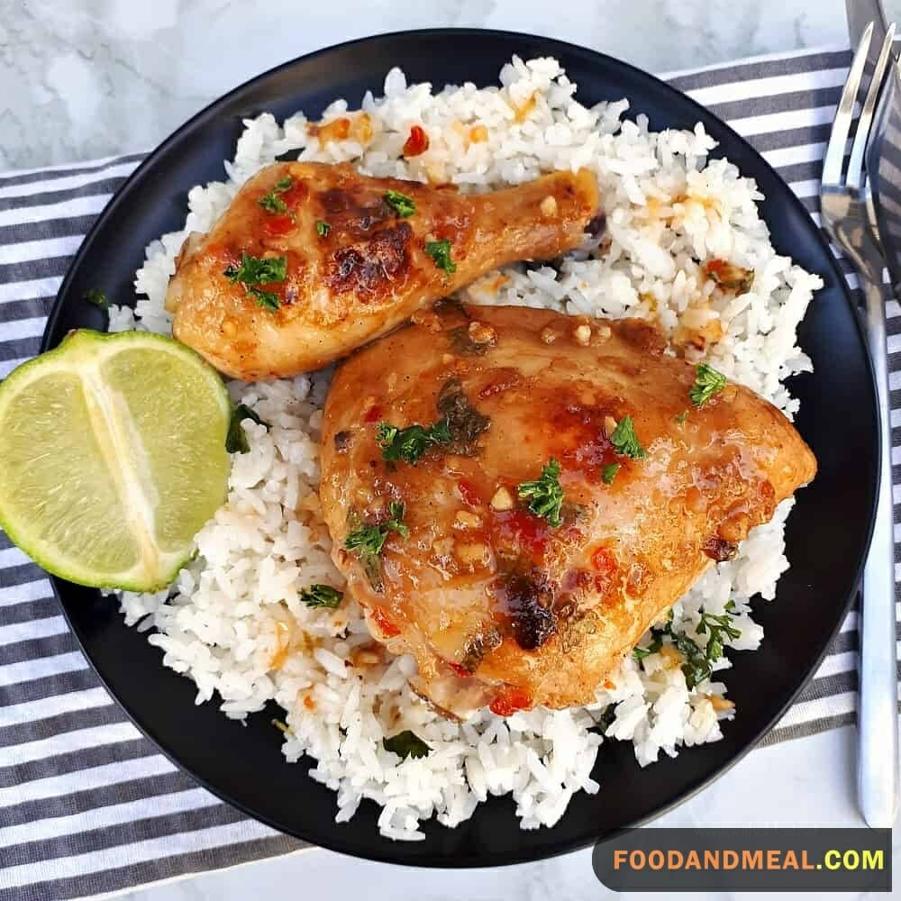 Thai Baked Chicken And Rice