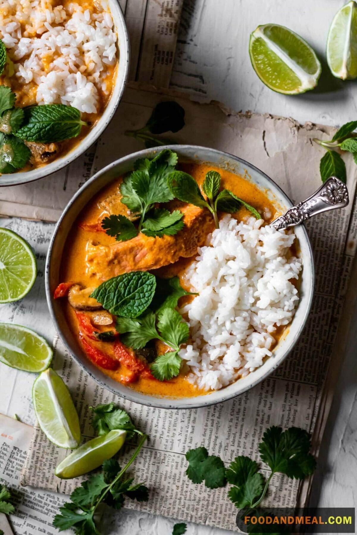 Thai Red Salmon Curry