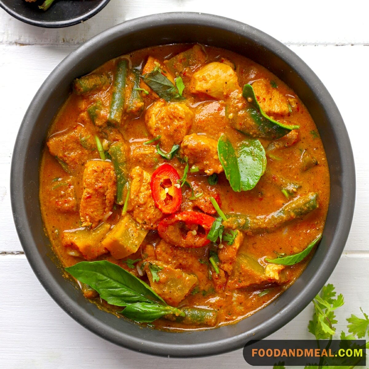 Thai Red Curry Chicken And Vegetable