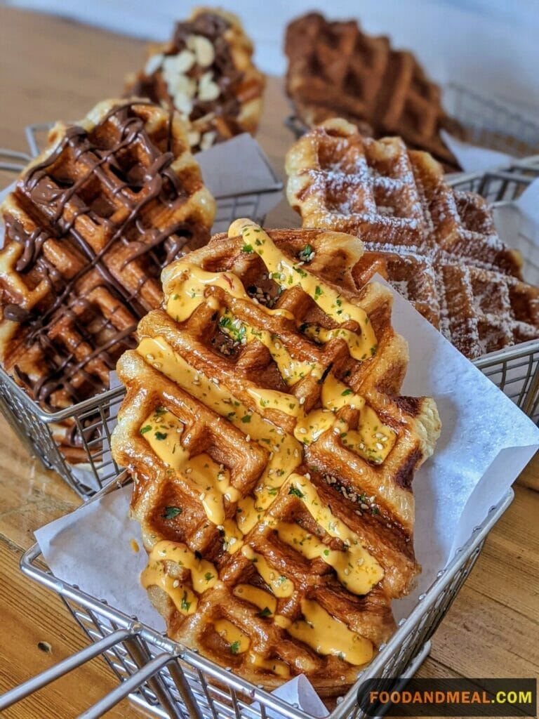 How To Make Authentic Thai Waffles - Khanum Pang Recipe 5