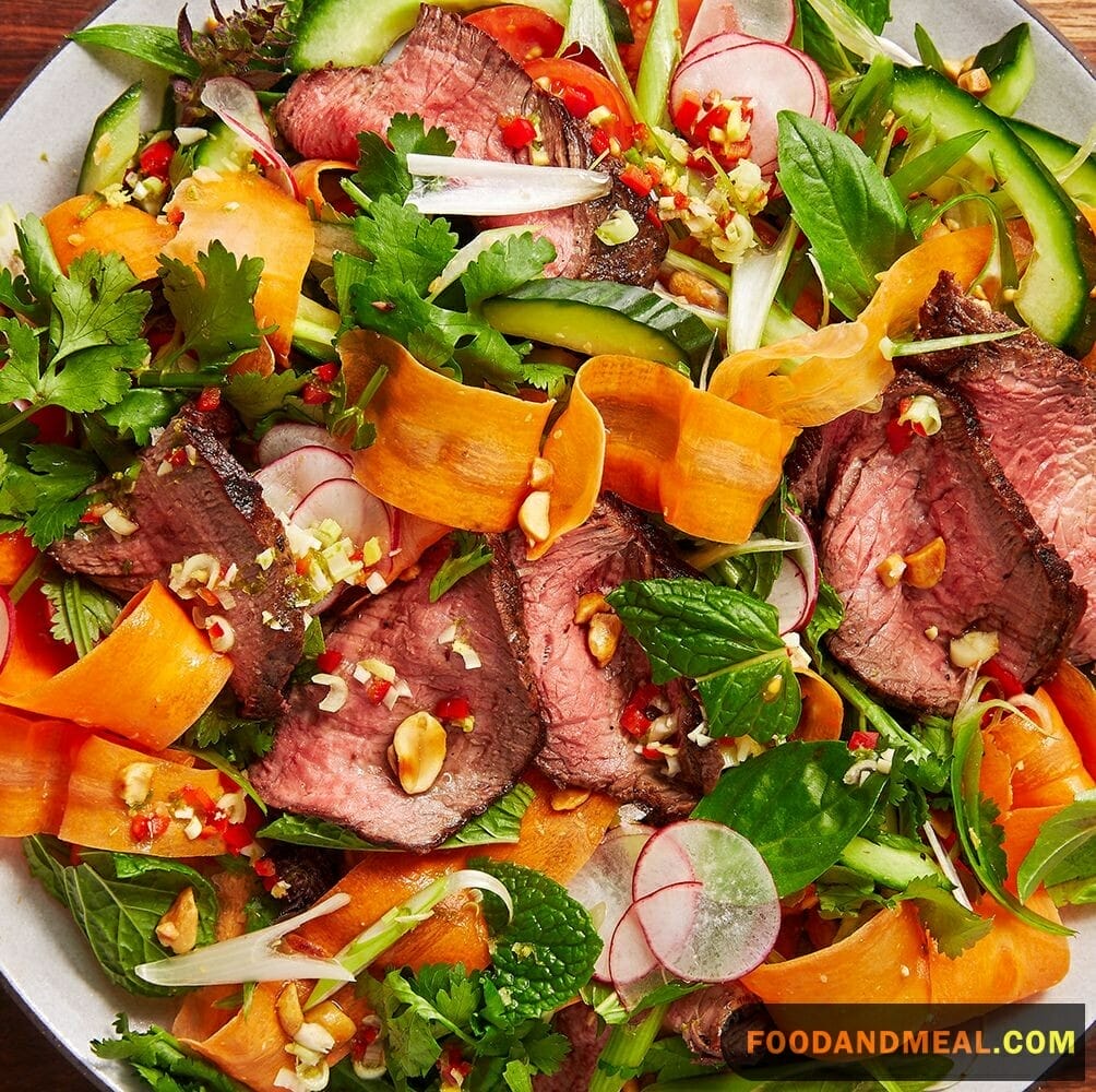 Thai Coconut And Beef Salad