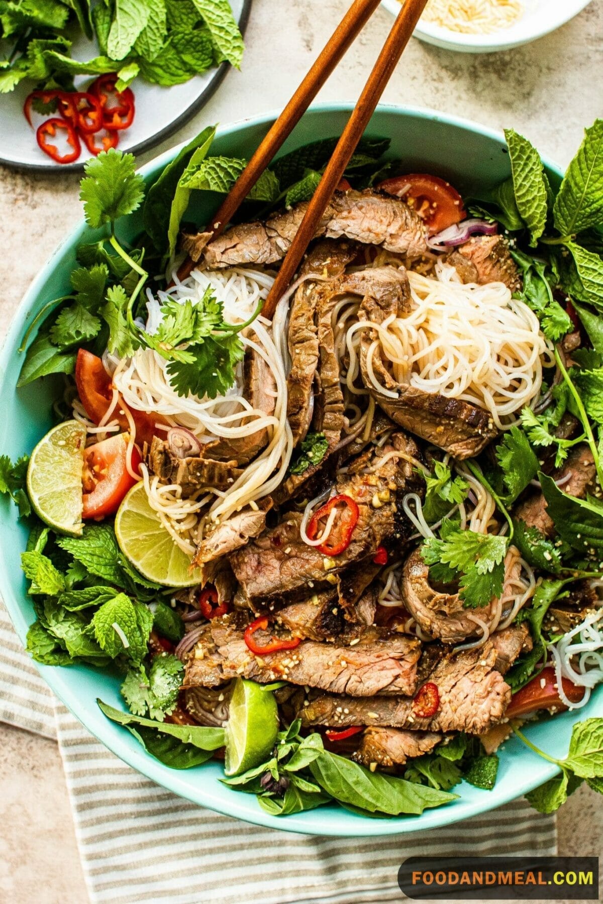 Thai Coconut And Beef Salad 