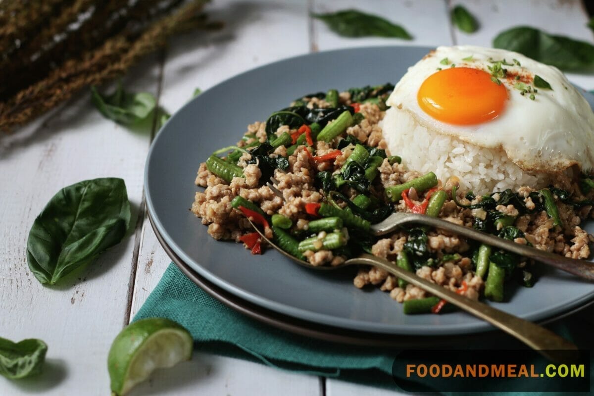 Thai Basil Pork Stir-Fry