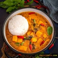 Indulge In Richness: Thai Pumpkin And Sweet Potato Curry 1